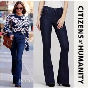 Citizens of Humanity Fleetwood High Rise Flare Jeans 27 Bootcut Cowgirl Festival